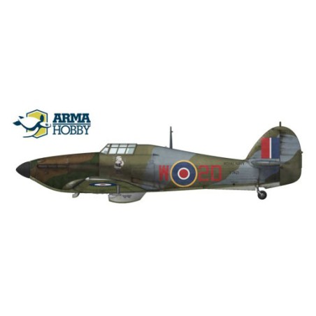 Maquette d'avion en plastique Hurricane Mk I Navy Model kit 1/72 Maquette d'avion en plastique Hurricane Mk I Navy Model kit 1/72