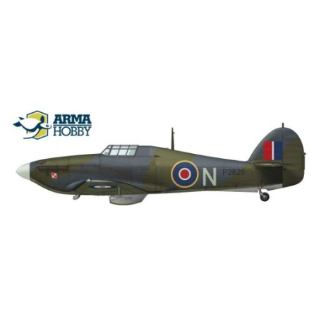 Maquette d'avion en plastique Hurricane Mk I Navy Model kit 1/72 Maquette d'avion en plastique Hurricane Mk I Navy Model kit 1/72