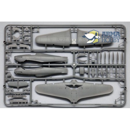 Maquette d'avion en plastique Hurricane Mk I Navy Model kit 1/72 Maquette d'avion en plastique Hurricane Mk I Navy Model kit 1/72