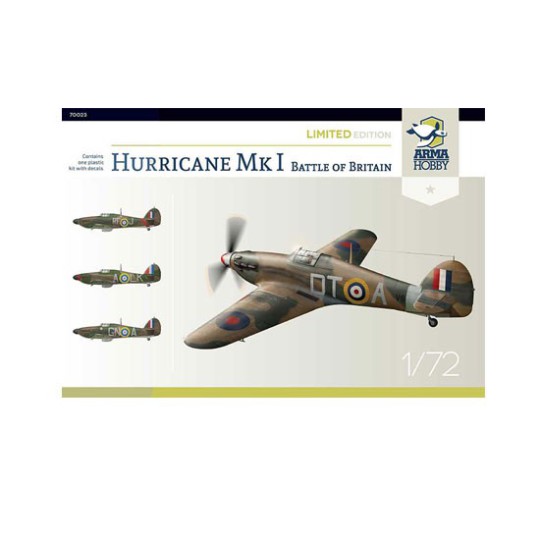 Maquette d'avion en plastique Hurricane Mk I Navy Battle of Britain 1/72 Maquette d'avion en plastique Hurricane Mk I Navy Battle of Britain 1/72
