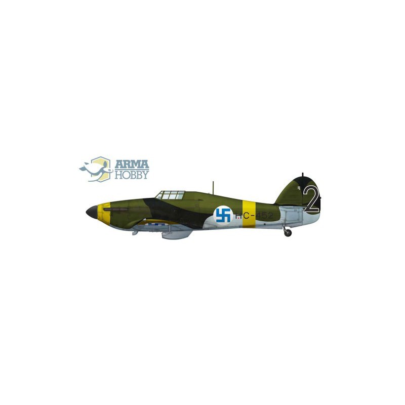 Maquette d'avion en plastique Hurricane Mk I East Front Limited Edition 1/72