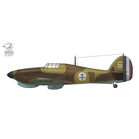 Maquette d'avion en plastique Hurricane Mk I trop French Limited Edition 1/72 Maquette d'avion en plastique Hurricane Mk I trop French Limited Edition 1/72