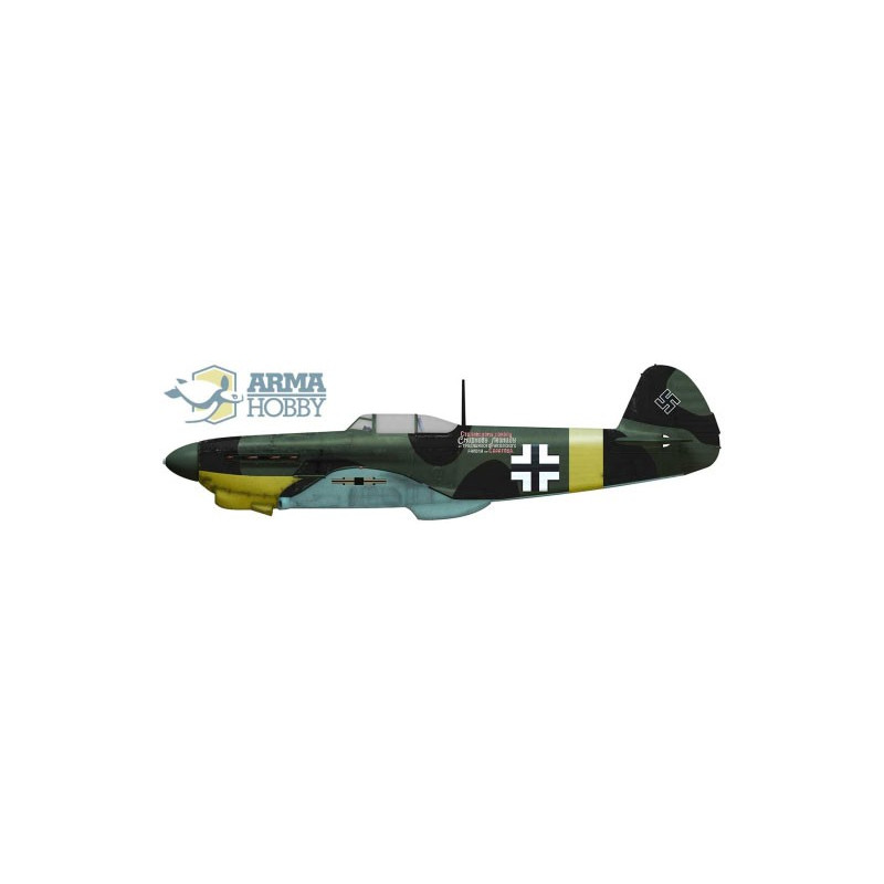 Maquette d'avion en plastique Yakovlev Yak-1b Expert set 1/72