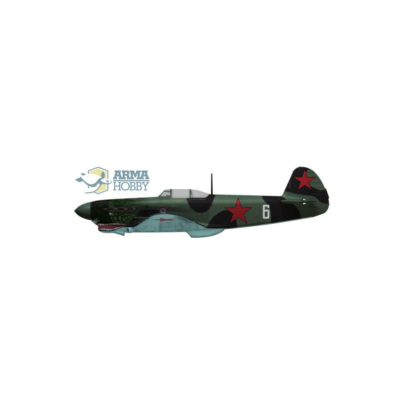 Maquette d'avion en plastique Yakovlev Yak-1b Expert set 1/72