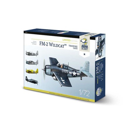 Maquette d'avion en plastique FM-2 Wildcat Training Cats Limited Edition 1/72 Maquette d'avion en plastique FM-2 Wildcat Training Cats Limited Edition 1/72