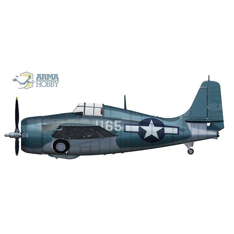 Maquette d'avion en plastique FM-2 Wildcat Training Cats Limited Edition 1/72