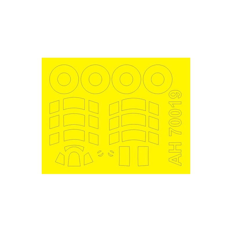 Maquette d'avion en plastique Hurricane Mk IIc Expert set 1/72