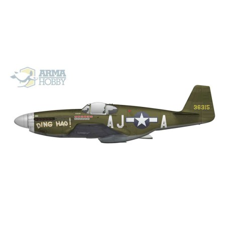Maquette d'avion en plastique P-51 B/C Mustang Expert Set 1/72 Maquette d'avion en plastique P-51 B/C Mustang Expert Set 1/72