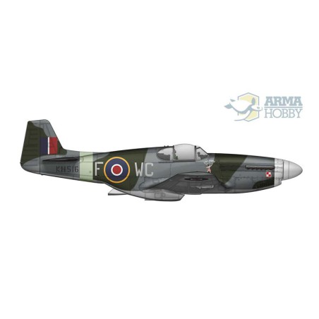 Maquette d'avion en plastique P-51 B/C Mustang Expert Set 1/72 Maquette d'avion en plastique P-51 B/C Mustang Expert Set 1/72
