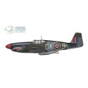 Maquette d'avion en plastique P-51 C Mustang Mk. III Model Kit 1/72 Maquette d'avion en plastique P-51 C Mustang Mk. III Model Kit 1/72
