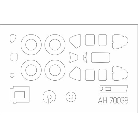 Maquette d'avion en plastique F-6C Mustang Expert set 1/72 Maquette d'avion en plastique F-6C Mustang Expert set 1/72