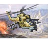 Maquette d'hélicoptère en plastique Mi-24V/VP Hind E 1/72 Maquette d'hélicoptère en plastique Mi-24V/VP Hind E 1/72