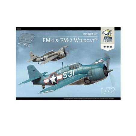 Maquette d'avion en plastique FM-1 & FM-2 Wildcat Deluxe Set 1/72 Maquette d'avion en plastique FM-1 & FM-2 Wildcat Deluxe Set 1/72