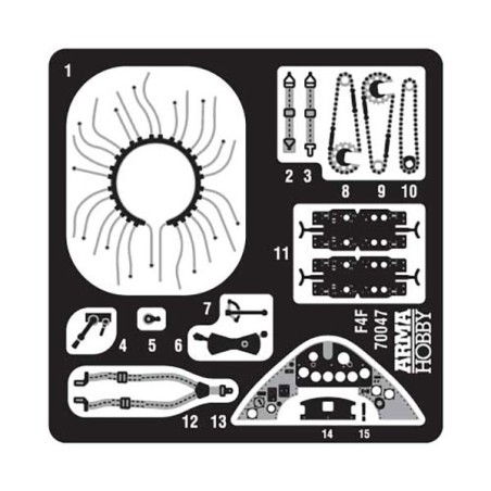 Maquette d'avion en plastique FM-1 & FM-2 Wildcat Deluxe Set 1/72 Maquette d'avion en plastique FM-1 & FM-2 Wildcat Deluxe Set 1/72