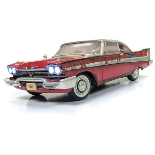 Voiture miniature Die Cast au1/18 Christine Plymouth Fury dirty 1/18 Voiture miniature Die Cast au1/18 Christine Plymouth Fury dirty 1/18