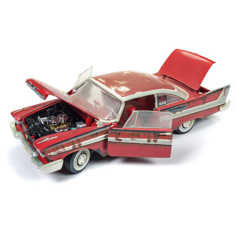 Voiture miniature Die Cast au1/18 Christine Plymouth Fury dirty 1/18