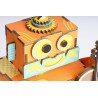 Puzzle 3D mécanique facile pour maquette Le Robot violoncelliste