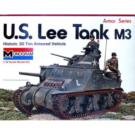 Maquette de Char en plastique US Lee Tank M3 1/32