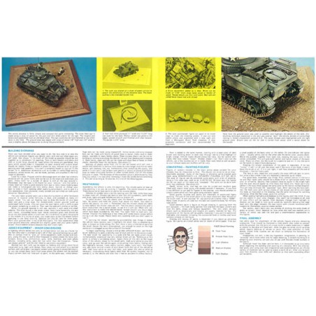 Maquette de Char en plastique US Lee Tank M3 1/32