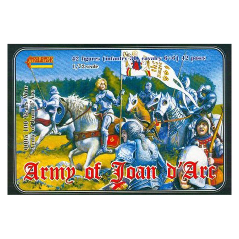 Figurine Armée de Jeanne d'Arc