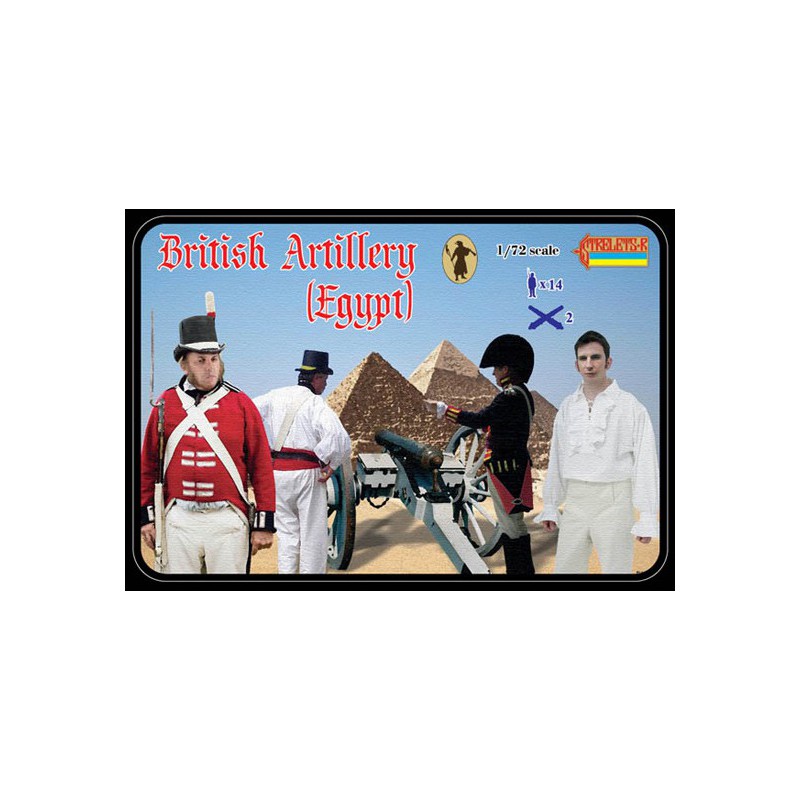 Figurine Artillerie Anglaise Egypte1/72
