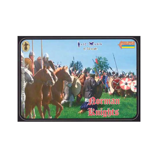 Figurine CHEVALIERS NORMANDS A CHEVAUX