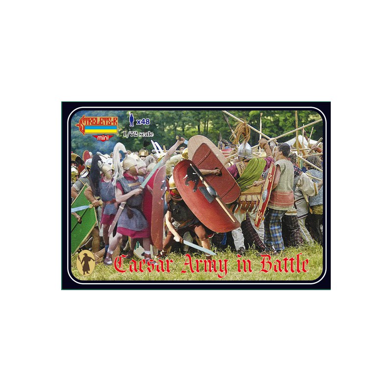 Figurine Armée César en Bataille1/72