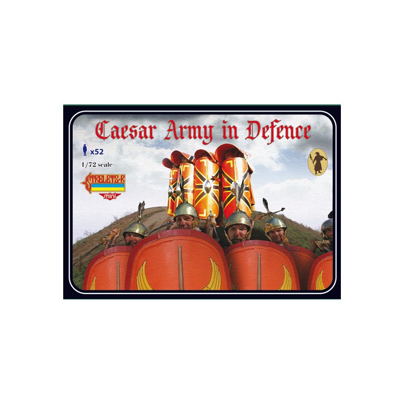 Figurine Armée César en Tortue 1/72