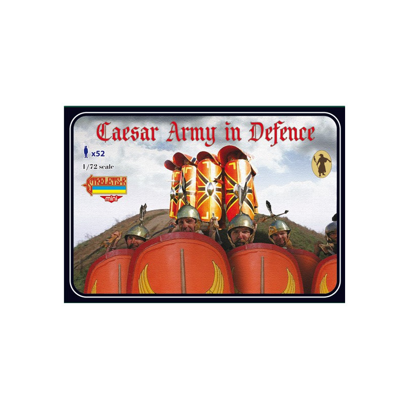 Figurine Armée César en Tortue 1/72