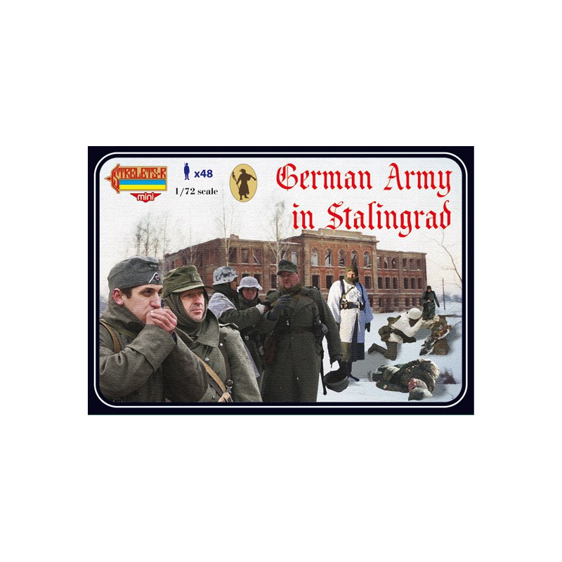 Figurine Allemands à Stalingrad 1/72