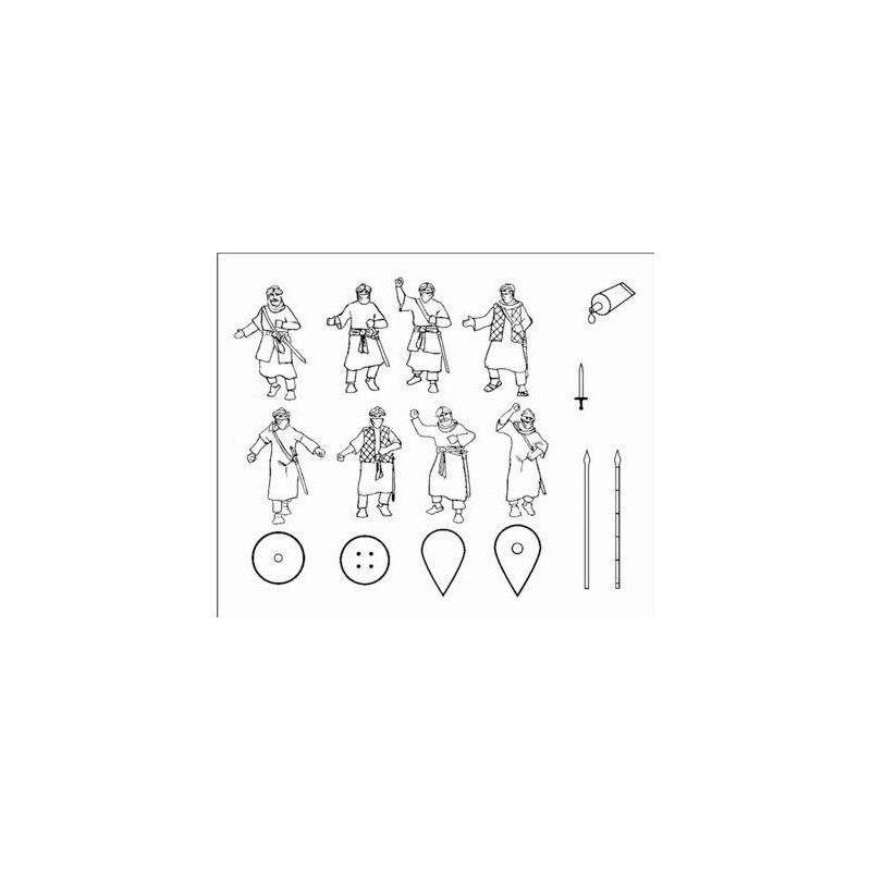 Figurine INFANTERIEALMORAVID 28mm