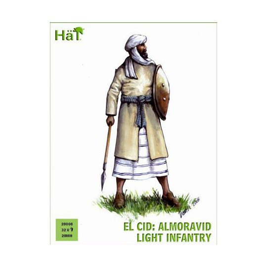 Figurine INFANTERIE ALMORAVID 28mm