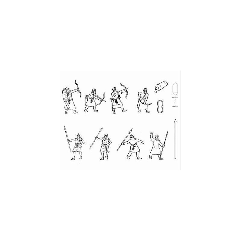 Figurine INFANTERIE ALMORAVID 28mm