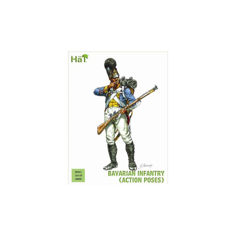Figurine INFANTERIE BAVAROISE 28 mm