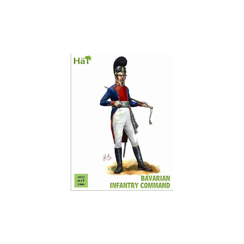 Figurine COMMANDEMENT INF. BAV. 28mm