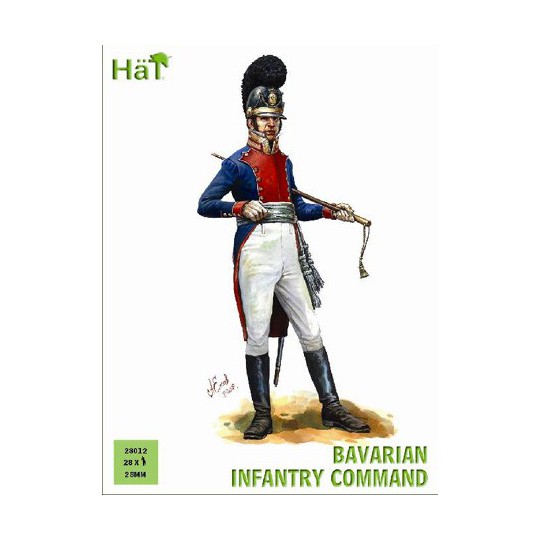 Figurine COMMANDEMENT INF. BAV. 28mm