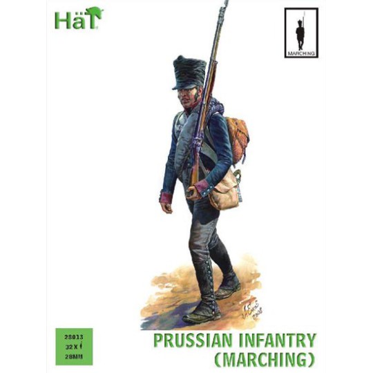 Figurine INFANTERIE PRUSSE MARCHE 28mm Figurine INFANTERIE PRUSSE MARCHE 28mm