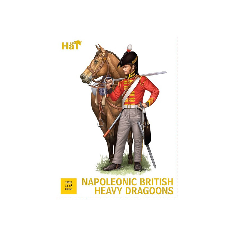 Figurine Napol. British Heavy Dragons 1/72