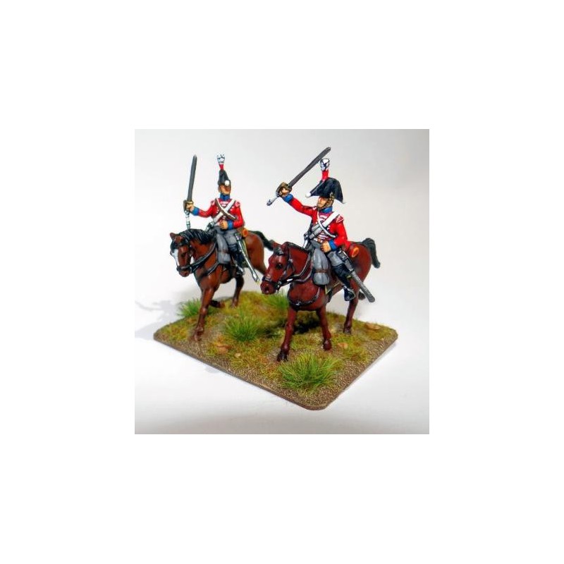 Figurine Napol. British Heavy Dragons 1/72