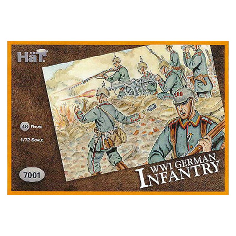 Figurine INFANT. ALLEMANDE WWI 1/72