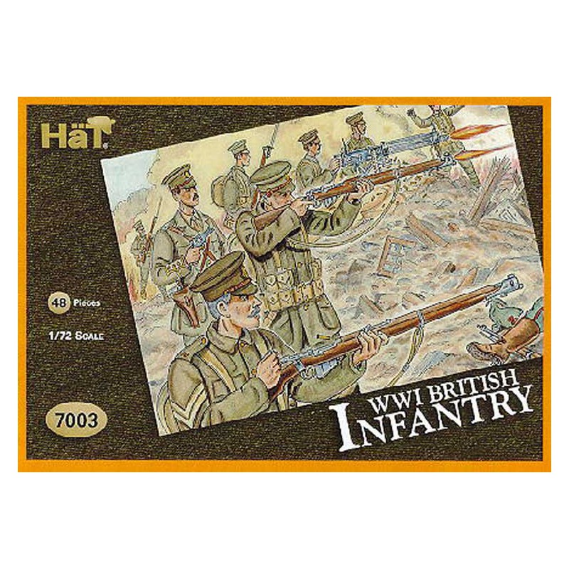 Figurine INFANT.BRITANNIQUE WWI 1/7