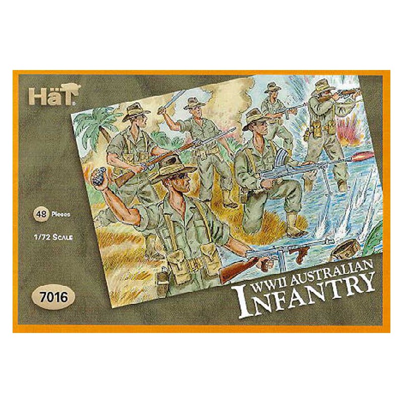 Figurine WWII AUSTRALIANS 1/72