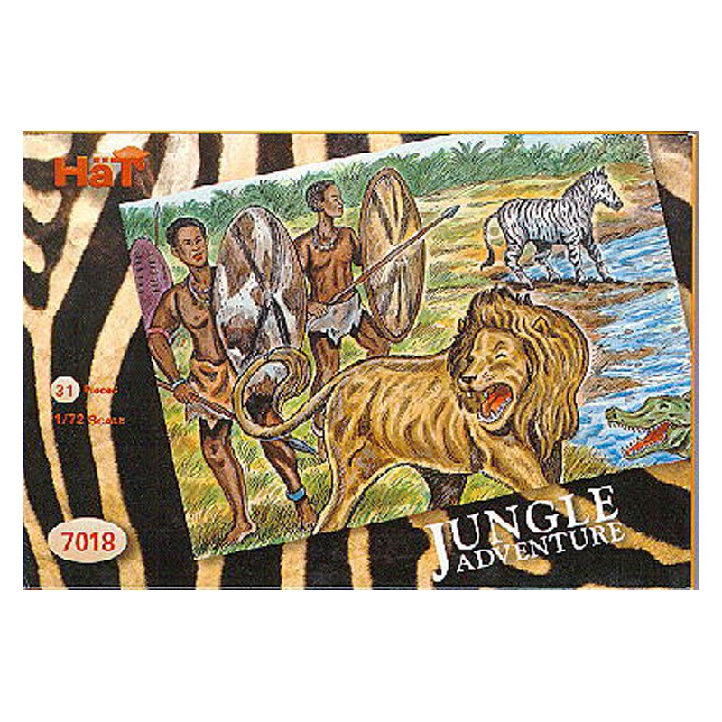 Figurine AVENTURES DE LA JUNGLE 1/72