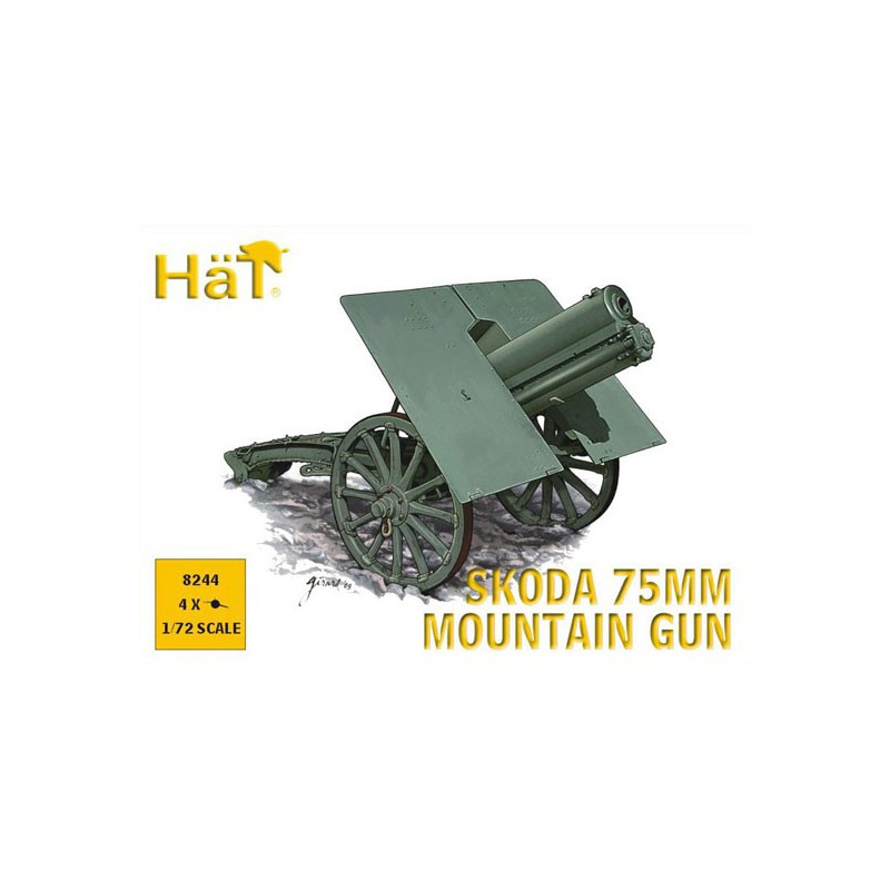 Figurine CANON SKODA 75mm 1/72