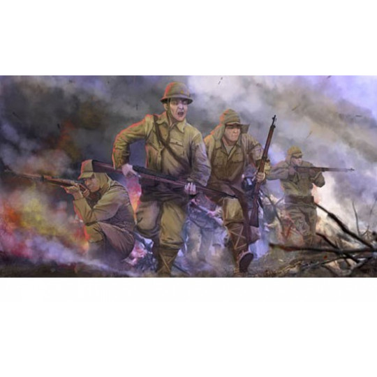 Figurine Armée Japonaise WWII 1/72