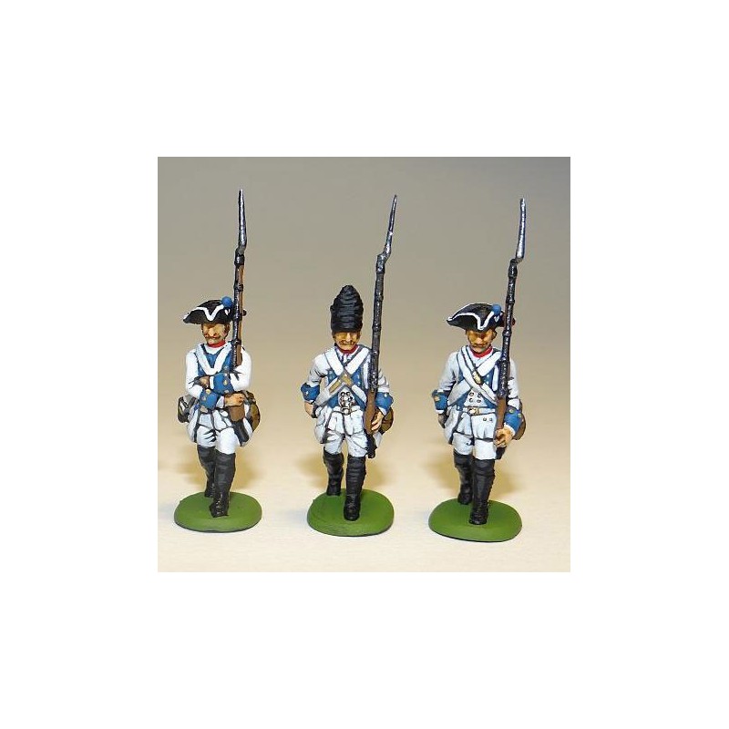 Figurine Seven years war Austrians marching 1/72