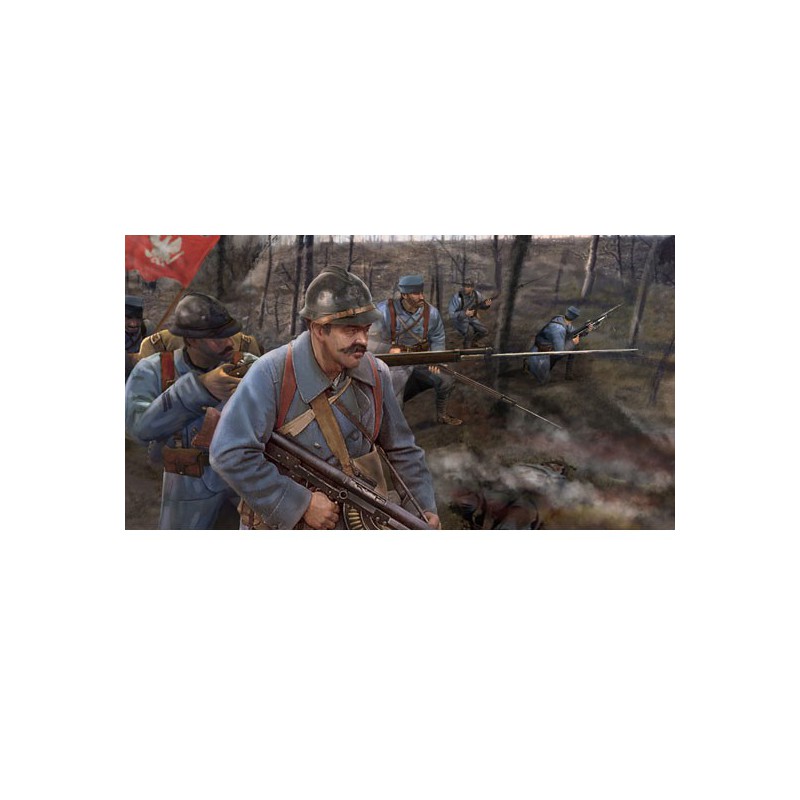 Figurine Infanterie Polonaise WWI 1/72