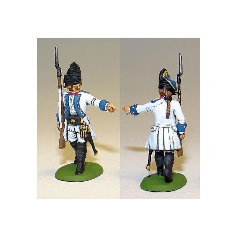 Figurine Seven years war Austrians command 1/72 Figurine Seven years war Austrians command 1/72