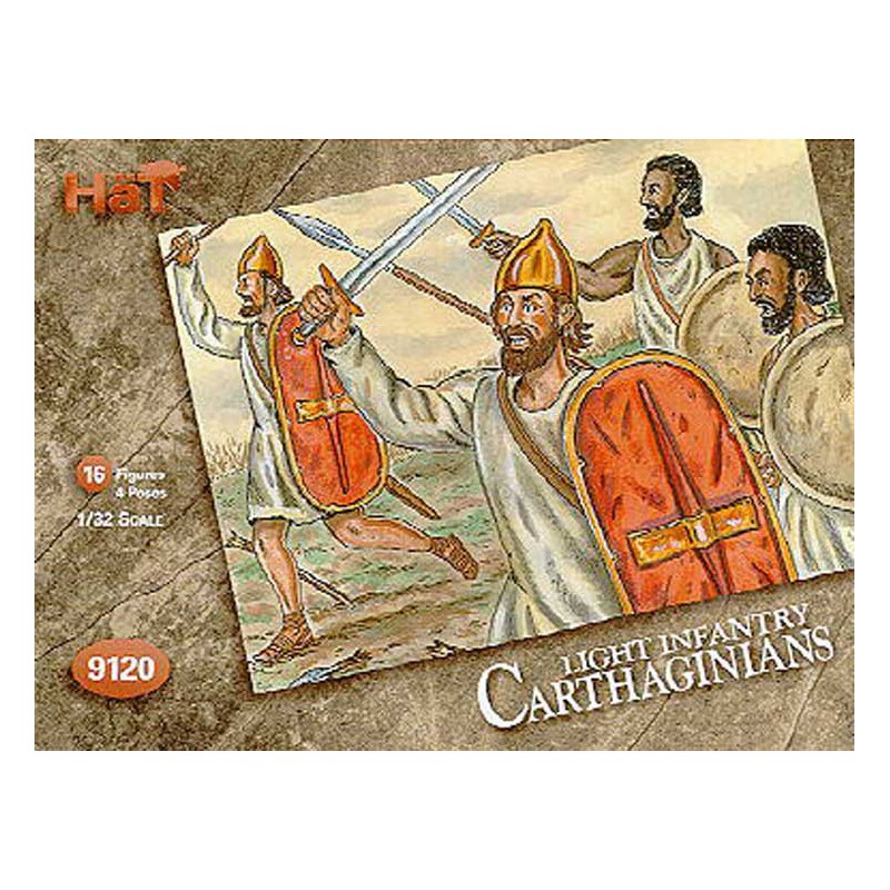 Figurine CARTHAGINOIS-INF LEGER AF 1/32