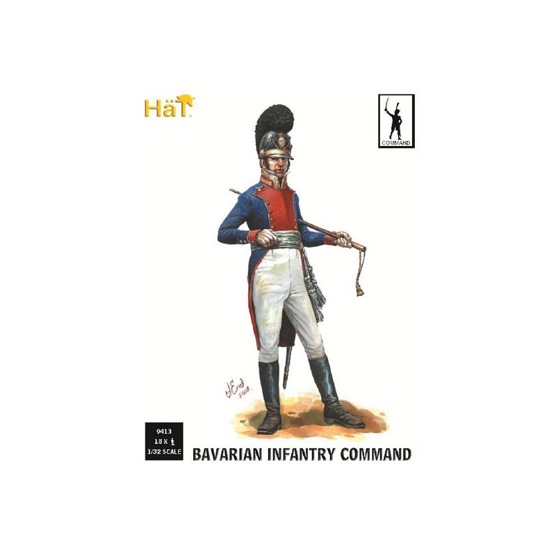 Figurine Commandement Bavarois 1/32